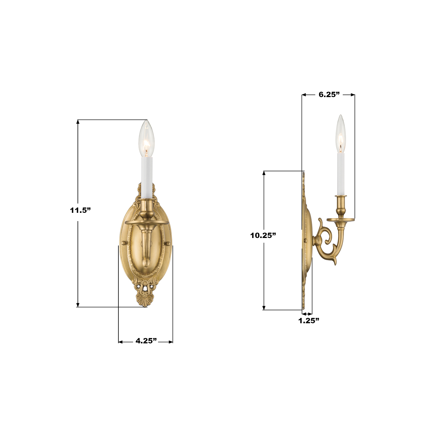 Specification Banner - Milford 4.25'' Sconce