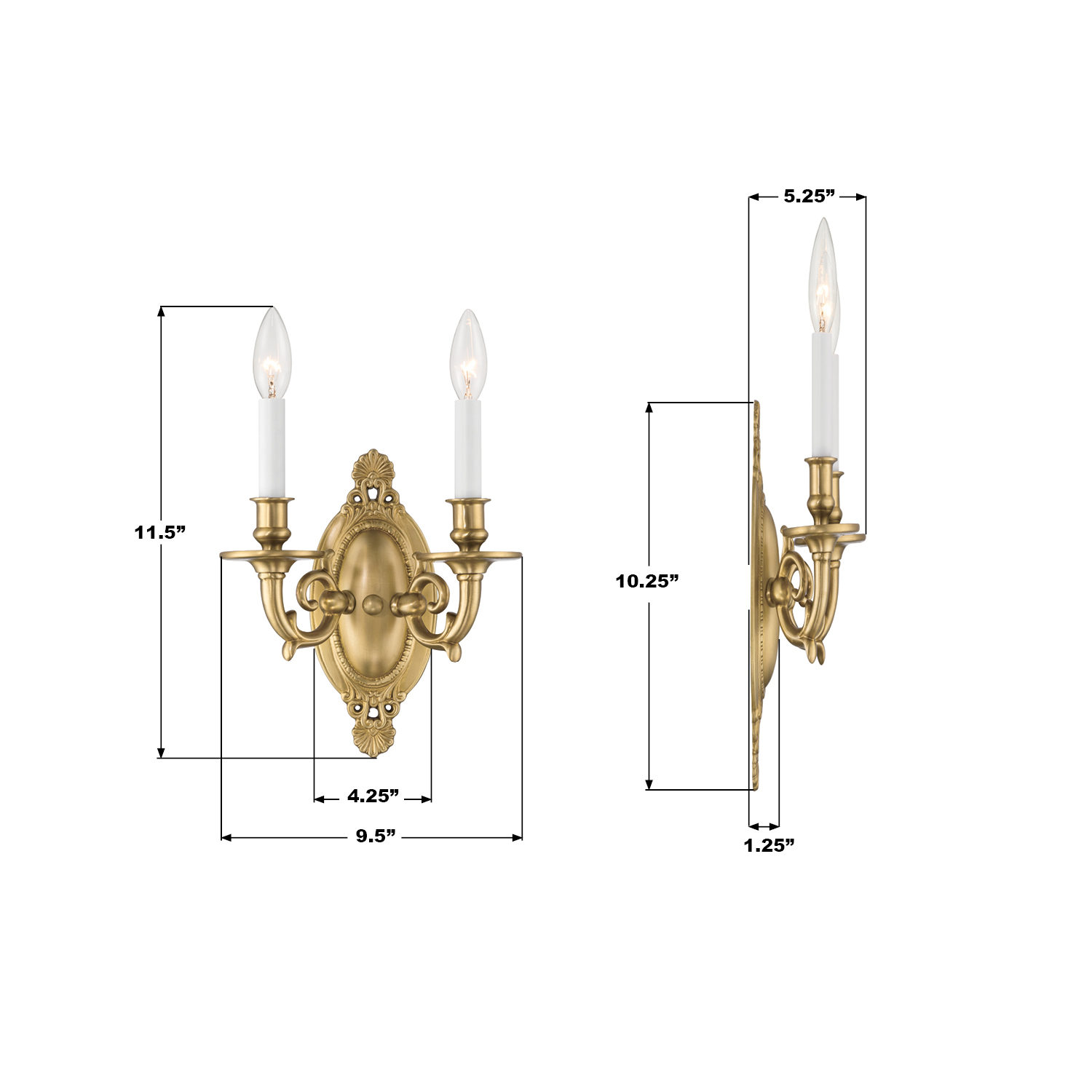 Specification Banner - Milford 9.5'' Sconce