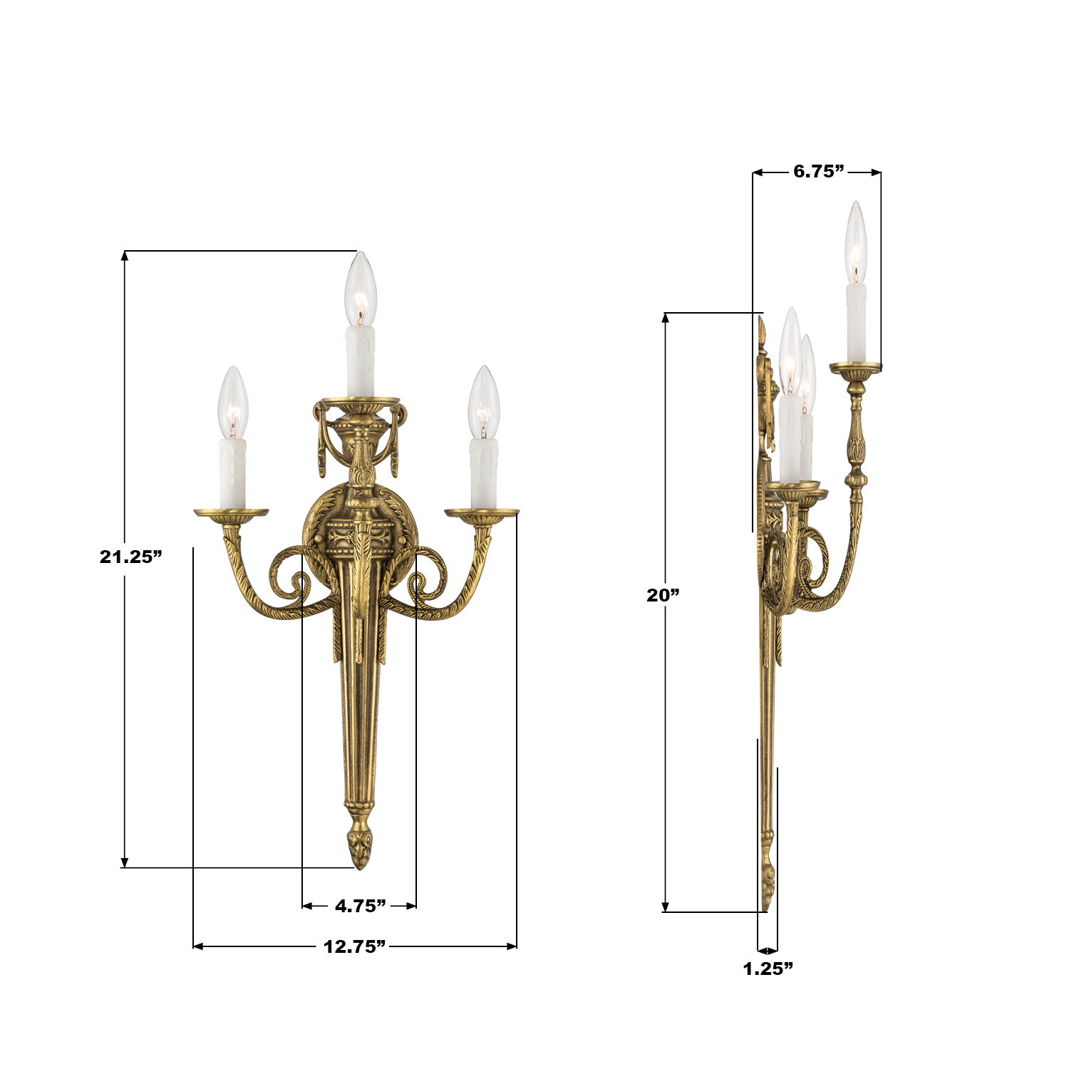 Specification Banner - Loxley 12.75'' Sconce