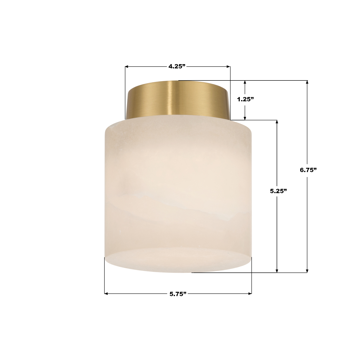 Specification Banner - Acme 5.75'' Semi Flush Mount