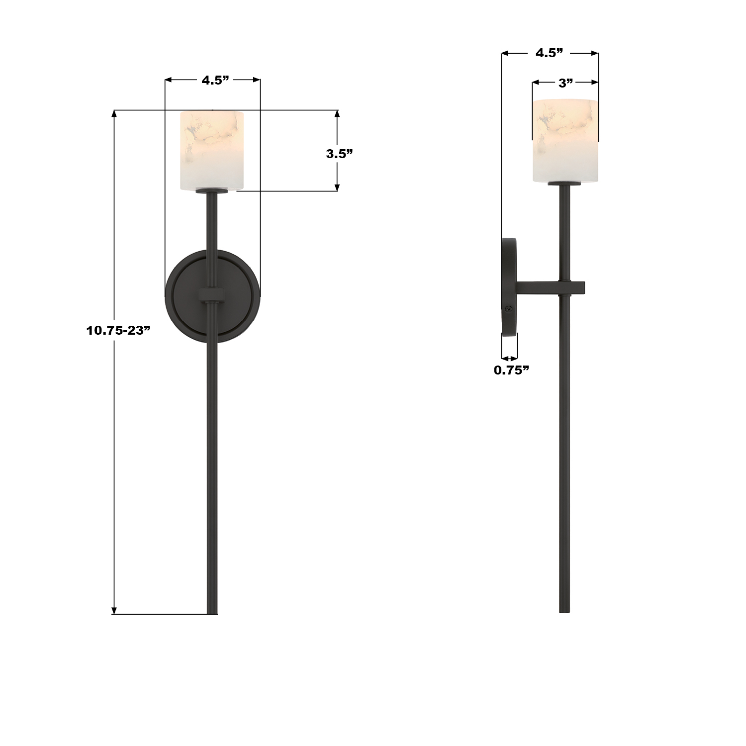 Specification Banner - Aragon 4.5'' LED Sconce