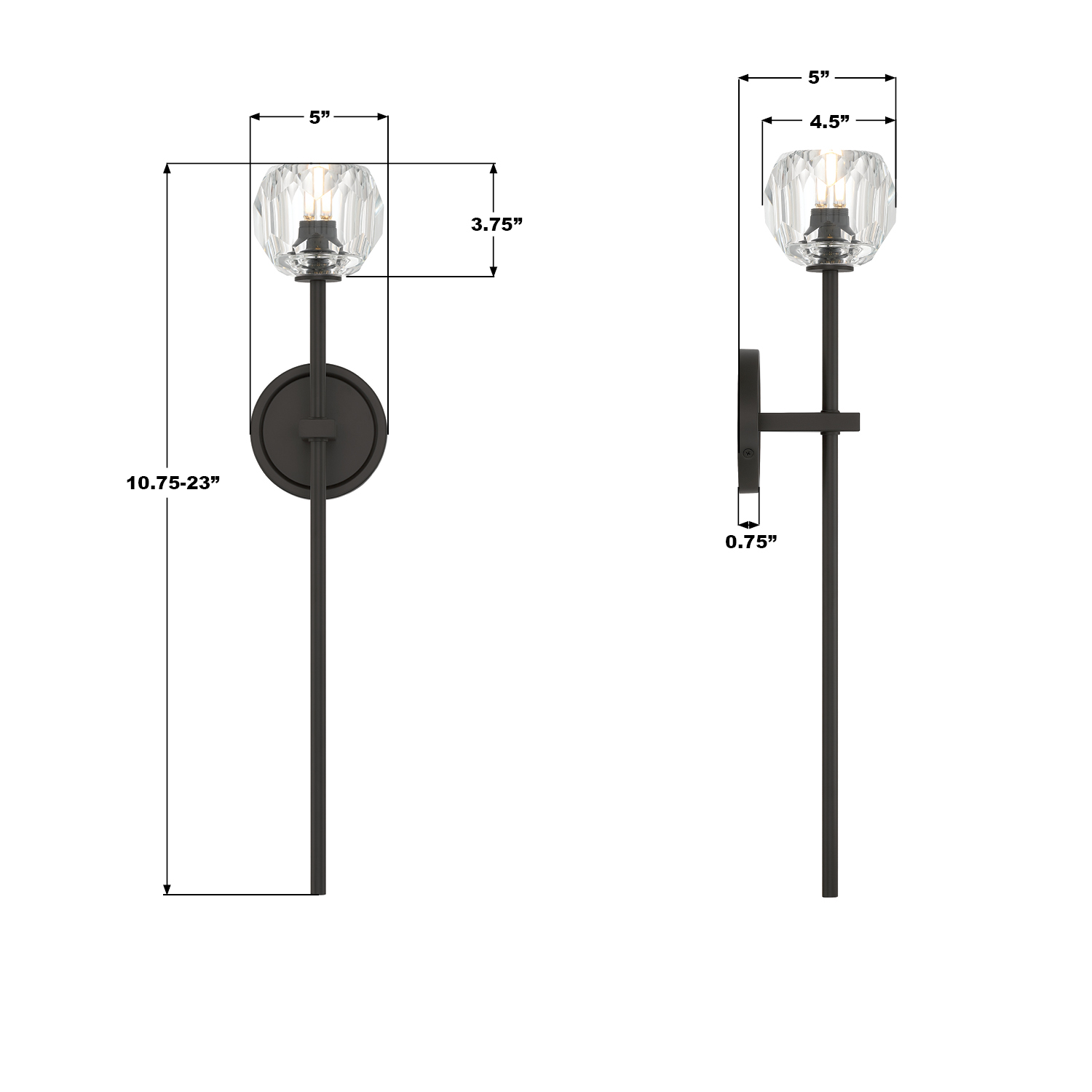 Specification Banner - Aragon 4.5'' LED Sconce
