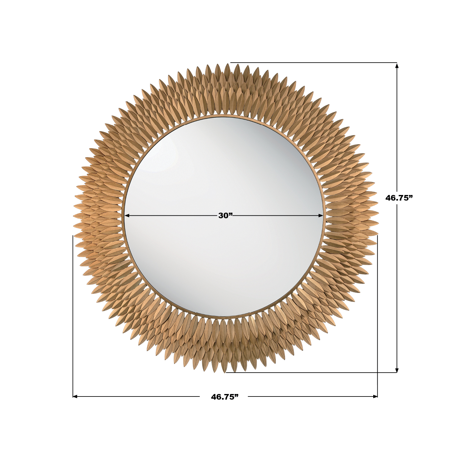 Specification Banner - Broche 46.75'' Mirror