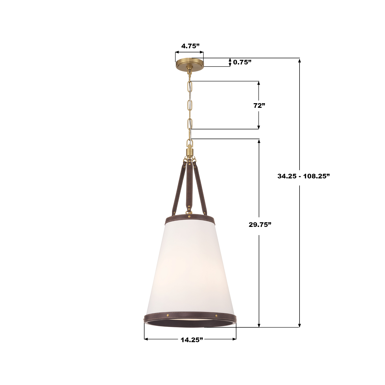 Specification Banner - Callahan 14.25'' Pendant