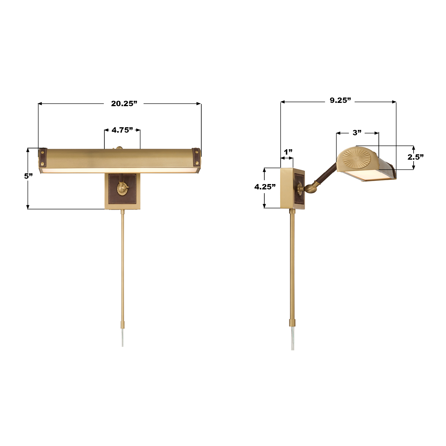Specification Banner - Callahan 20.25'' Integrated LED Picture Light