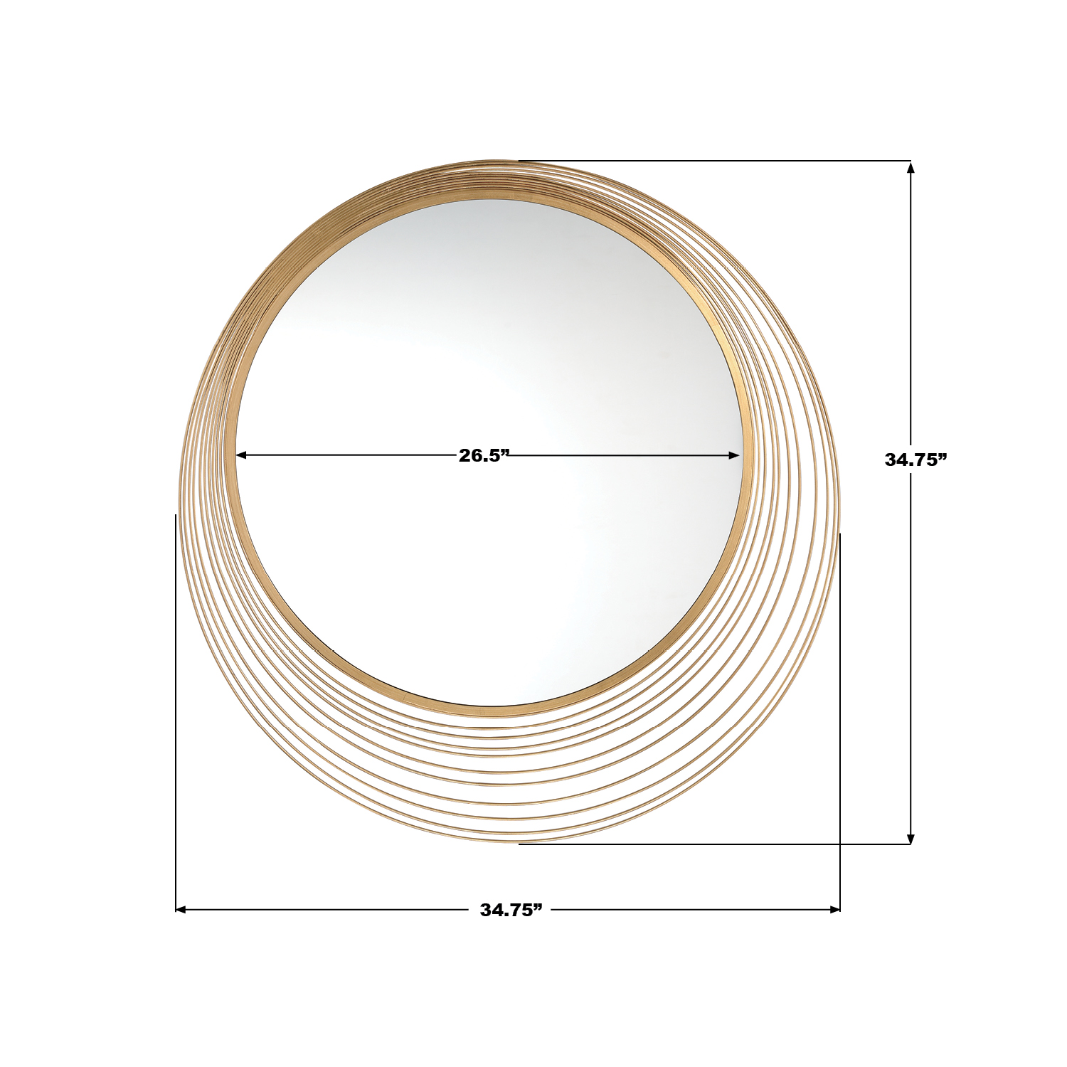 Specification Banner - Cecile 34.75'' Mirror