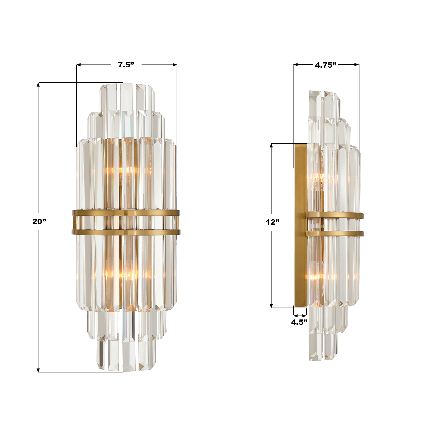 Specification Banner - Hayes 7.5'' Sconce