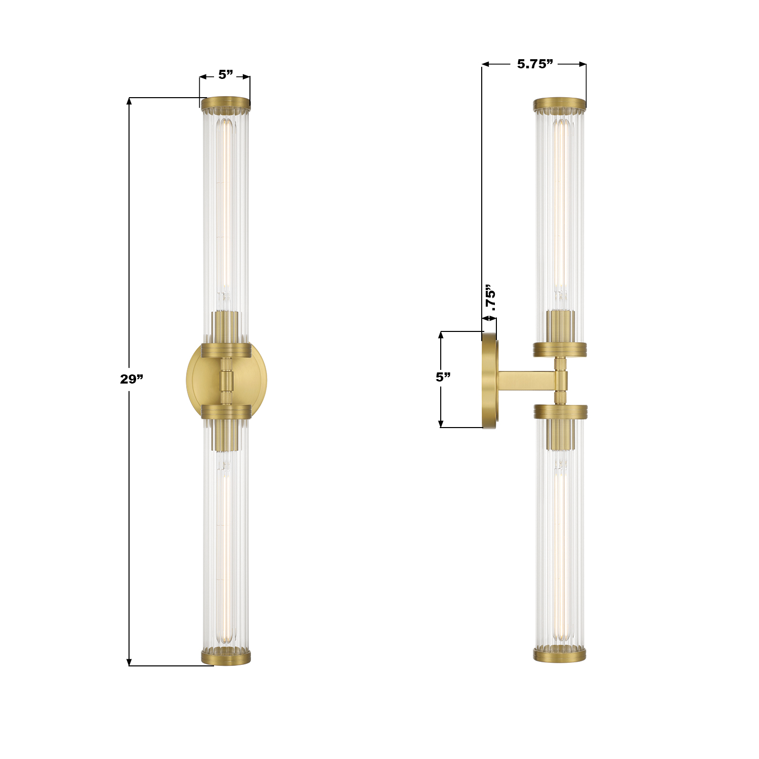 Specification Banner - Jarvis 29'' LED Sconce