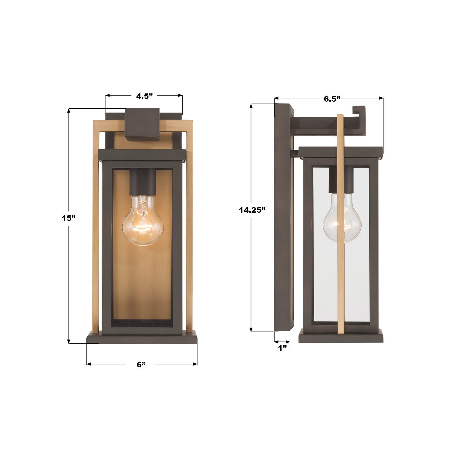 Specification Banner - Lendel 6'' Outdoor Sconce