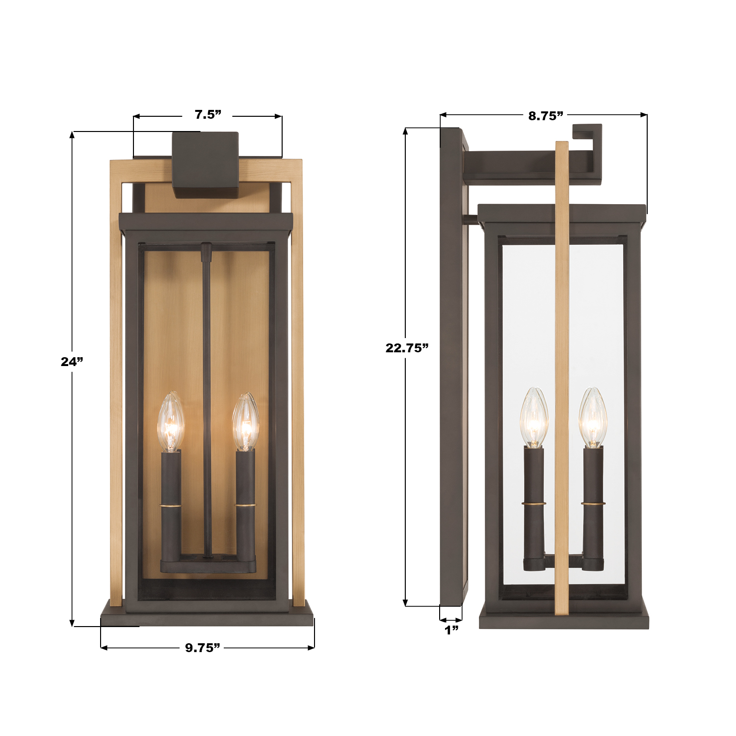 Specification Banner - Lendel 9.75'' Outdoor Sconce