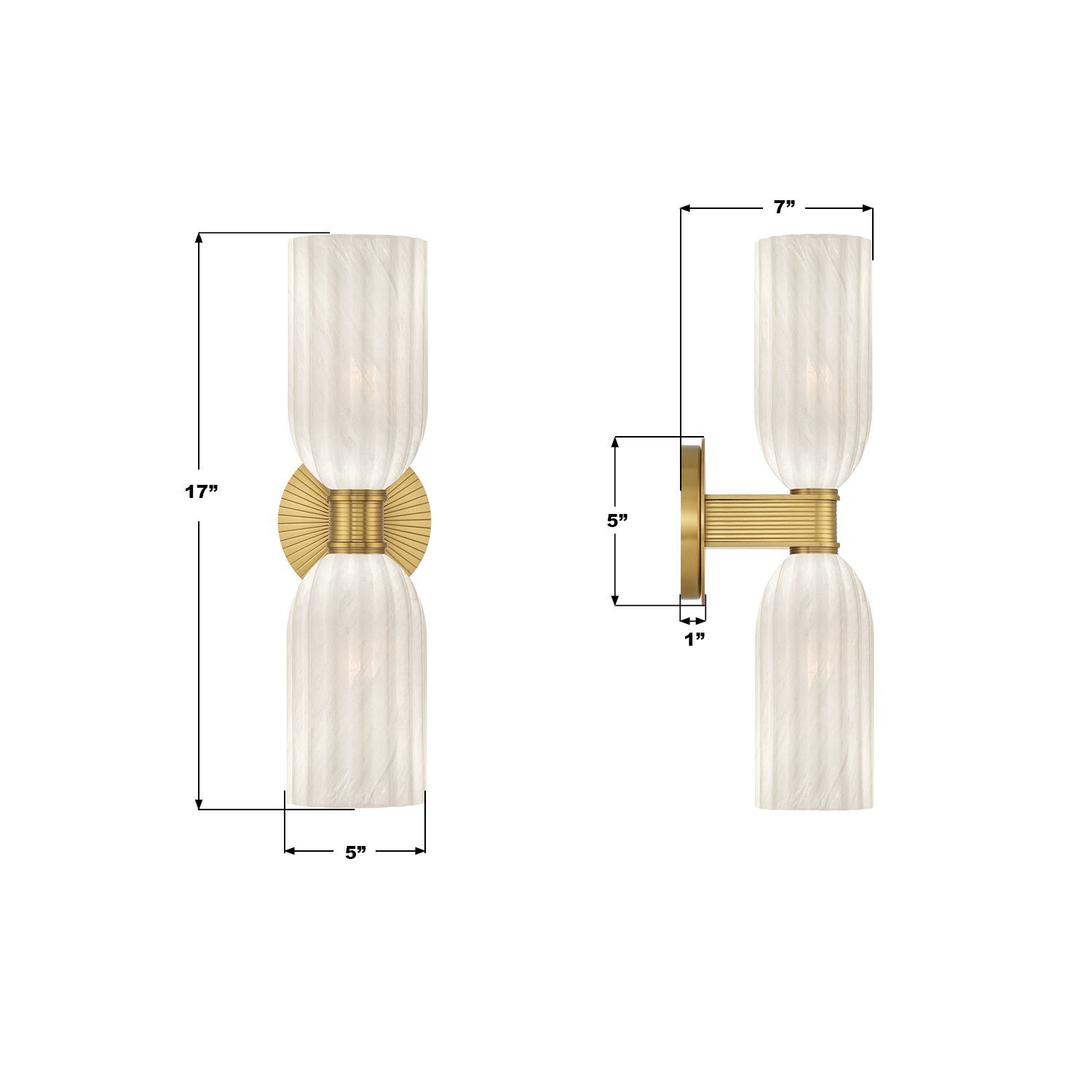 Specification Banner - Lotus 5'' Sconce