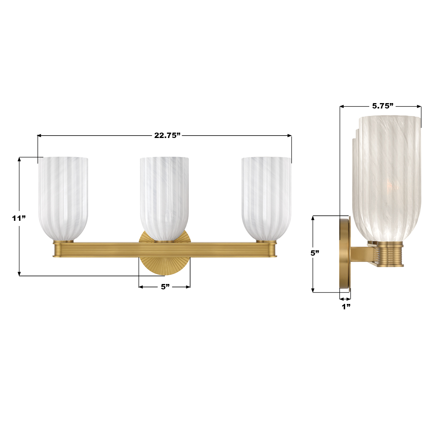 Specification Banner - Lotus 22.75'' Bathroom Vanity