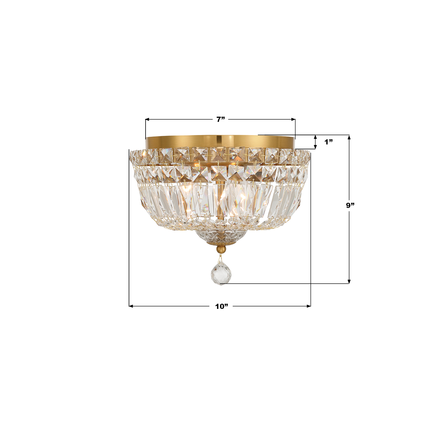 Specification Banner - Roslyn 10'' Flush Mount
