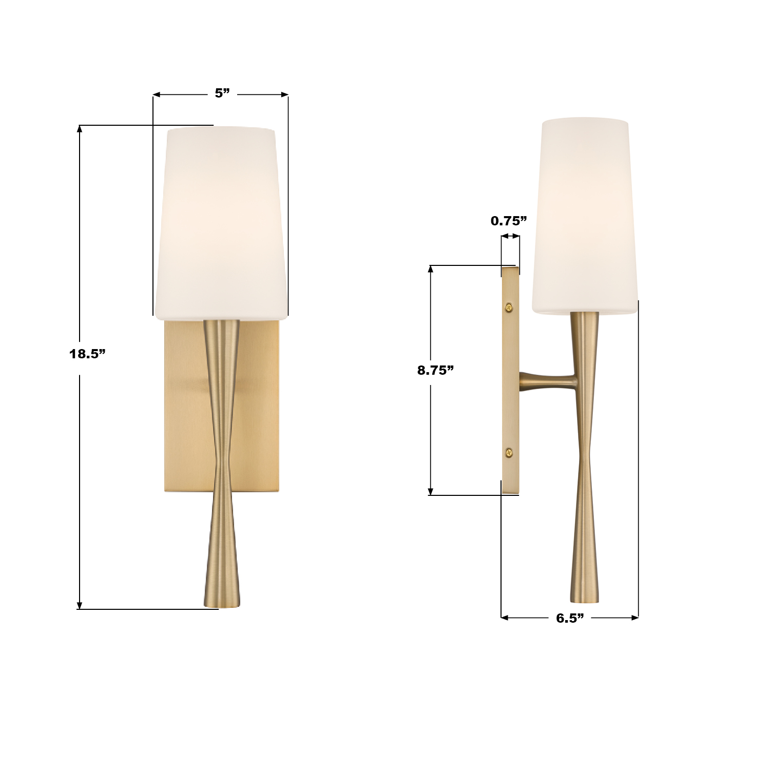Specification Banner - Trenton 5'' Sconce