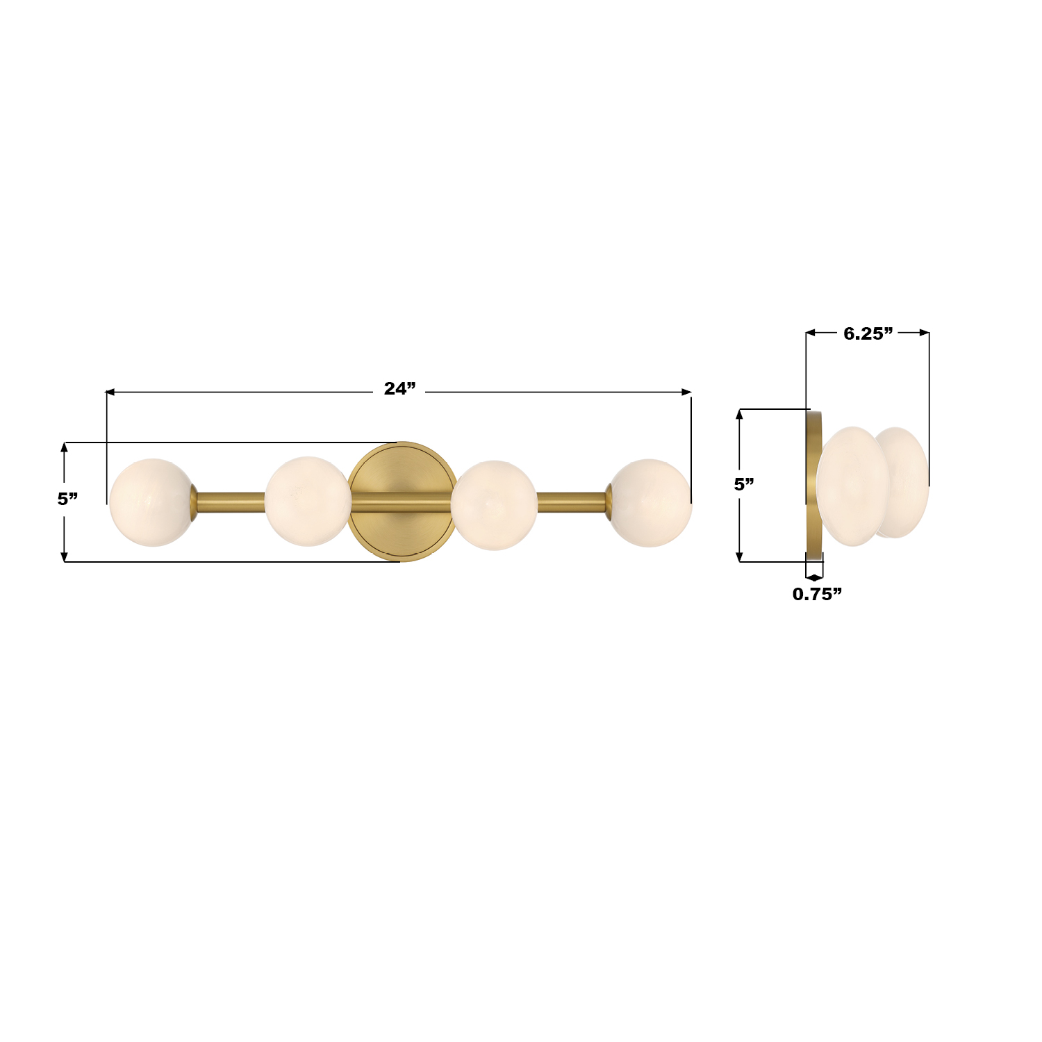 Specification Banner - Terrell 24'' LED Bathroom Vanity